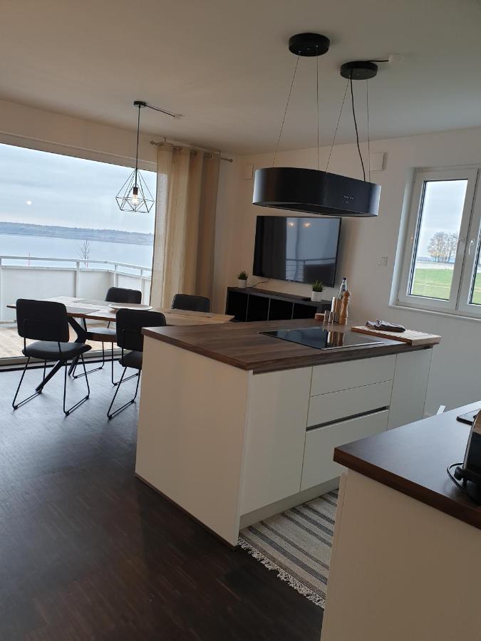 Ferienwohnung Seeblick Lausitzer Seenland Grossraeschen Luaran gambar