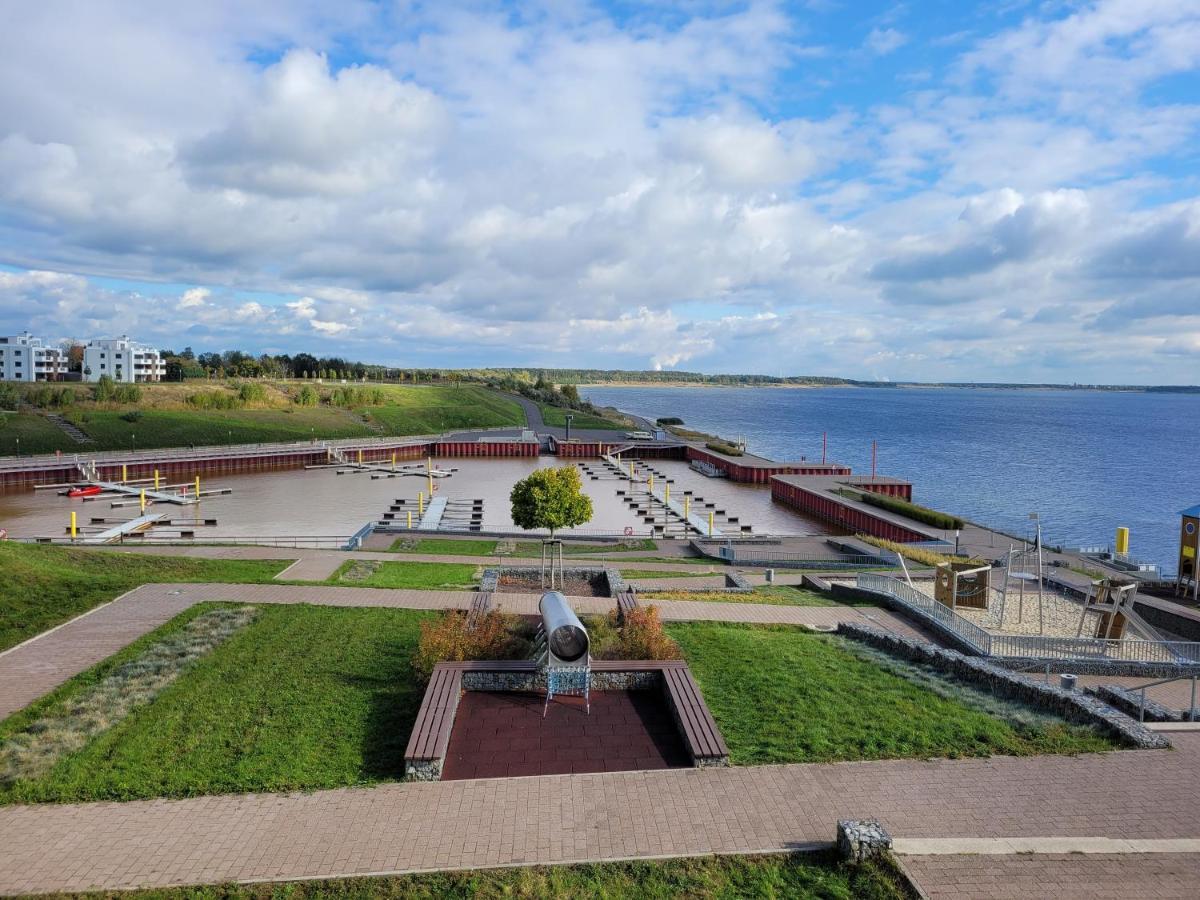 Ferienwohnung Seeblick Lausitzer Seenland Grossraeschen Luaran gambar